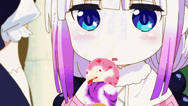 Cute Anime GIF - Cute Anime Eating - Discover & Share GIFs