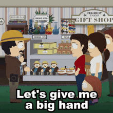 Lets Give Me A Big Hand Randy Marsh GIF - Lets Give Me A Big Hand Randy Marsh South Park GIFs