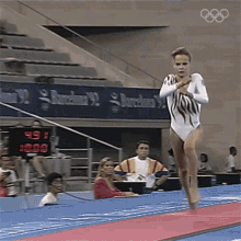 gymnastics vault henrietta onodi international olympic committee250days spring flip