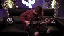 Playing Guitar Cole Rolland GIF - Playing Guitar Cole Rolland Anastasia Song GIFs