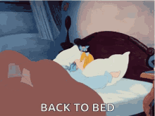 cinderella nope back to bed sleepy birds