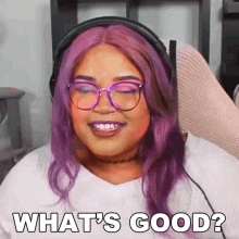Whats Good Jadevalkyrie GIF - Whats Good Jadevalkyrie Queens Gaming Collective GIFs