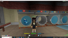 a screenshot of a video game with a person wearing a pro shirt