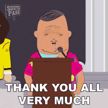 thank you all very much big gay al south park s5e3 cripple fight