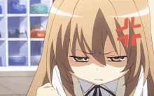 Angry Face Anime Girl GIF  GIFDBcom