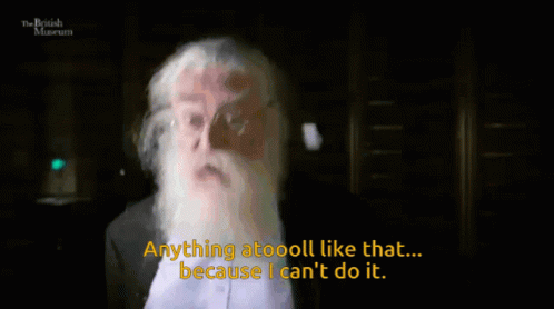 White Beard Cant Do It GIF - White Beard Cant Do It Anything At All GIFs