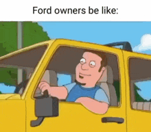 Ford Owners Family Guy GIF - Ford Owners Family Guy Car Crash GIFs