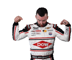 Pointing Down Austin Dillon Sticker - Pointing Down Austin Dillon Nascar Stickers