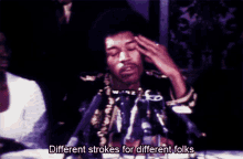 Jimi Hendrix Different Strokes GIF - Jimi Hendrix Different Strokes Whatever Man GIFs