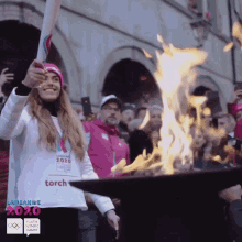 Torch Fire GIF - Torch Fire Ceremony GIFs