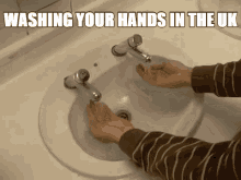 Hands Washing GIF - Hands Washing Faucet GIFs