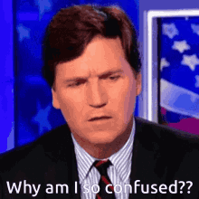 Tucker Confused Why Am I So Confused GIF - Tucker Confused Why Am I So Confused Confused GIFs