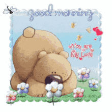 Good Morning Love GIF - Good Morning Love Bear GIFs