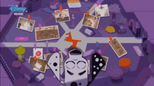 a disney channel advertisement shows a dalmatian dog