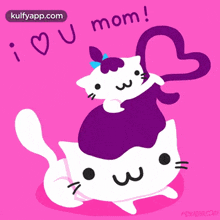 cute cats wishing happy mothers day mothers day moms day mom day mothers day wishes