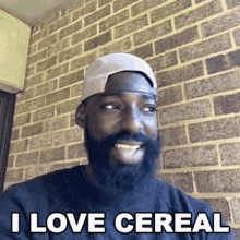 I Love Cereal Cameo GIF - I Love Cereal Cameo Cereal Lover GIFs