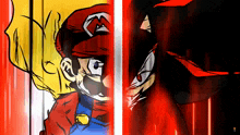 Mario Vs Shadow GIF - Mario Vs Shadow GIFs