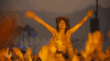 Waving Arms Coachella GIF - Waving Arms Coachella Audience GIFs