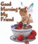 Good Morning Strawberry GIF - Good Morning Strawberry Angel GIFs