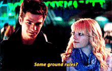 Gwen Stacy Some Ground Rules GIF - Gwen Stacy Some Ground Rules Ground Rules GIFs