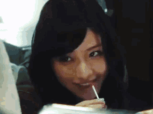 ishihara satomi evil smile intrigue grinning candy