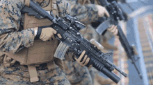 Rifle Marine Corps GIF - Rifle Marine Corps M4a1 GIFs