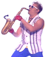 Epic Sax Guy Music Sticker - Epic Sax Guy Music Saxophone Stickers