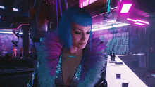 Staring From Head To Toe Cyberpunk 2077 GIF - Staring From Head To Toe Cyberpunk 2077 Oh There You Are GIFs