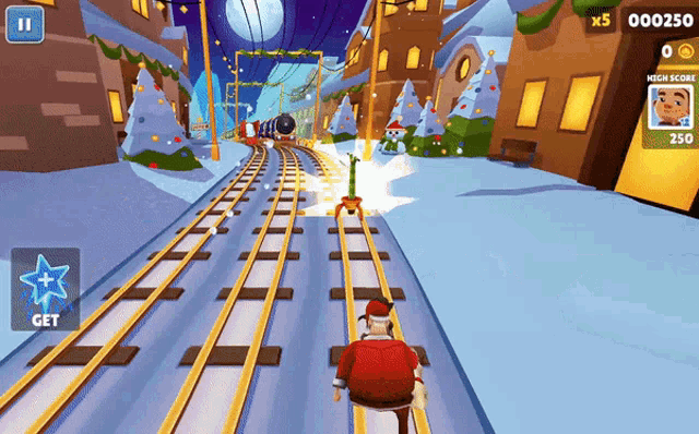 GAME PLAY - SUBWAY SURFERS 