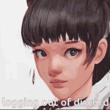 Log Out Logging Out Of Discord GIF - Log Out Logging Out Of Discord Cute GIFs