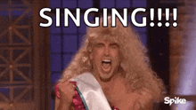 Fat Lady Singing Drag GIF - Fat Lady Singing Drag Opera GIFs
