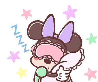 Sleep Davifrota1 Sticker - Sleep Davifrota1 Minnie Stickers