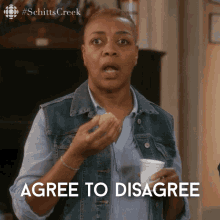 Agree To Disagree Ronnie GIF - Agree To Disagree Ronnie Schitts Creek GIFs