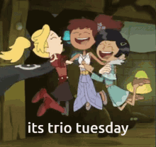 Trio Tuesday Calamity Trio GIF - Trio Tuesday Calamity Trio Trio GIFs