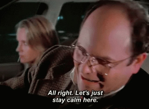 Dont Get All Crazy On Me Seinfeld GIF - Dont Get All Crazy On Me Seinfeld  George Costanza - Discover & Share GIFs