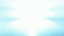 a white light is shining through a blue background .