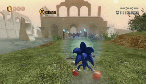sonic as a knight