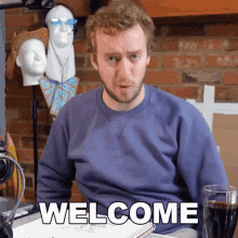 Welcome Peter Deligdisch GIF - Welcome Peter Deligdisch Peter Draws GIFs
