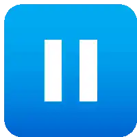 a blue square with white lines on it