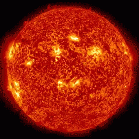 Sun Solar System GIF - Sun Solar System Spinning GIFs