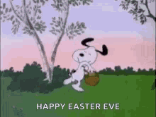 Snoopy Easter GIF - Snoopy Easter Happy Easter GIFs