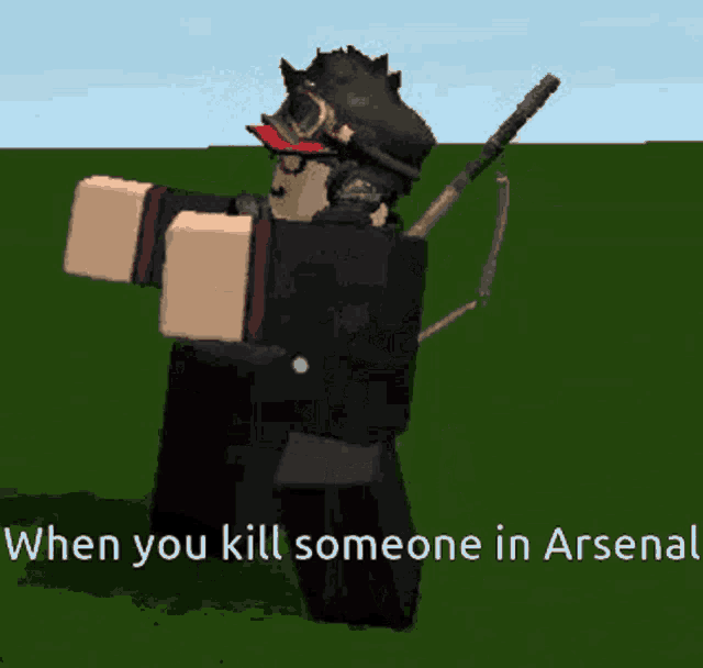 I saw user south in arsenal : r/roblox