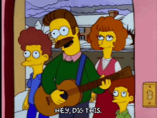 Ned Flanders Hey GIF - Ned Flanders Hey Dig This GIFs