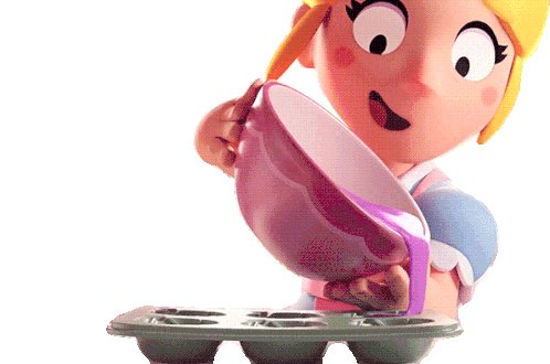 Pouring Batter Piper Sticker - Pouring Batter Piper Brawl Stars Stickers