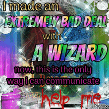 Bad Deal Wizard Blingee GIF - Bad Deal Wizard Wizard Blingee GIFs