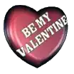 Valentine Heart Sticker - Valentine Heart Love Stickers