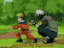 Naruto Ahh My Butthole GIF - Naruto Ahh My Butthole Kakashi GIFs