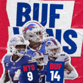 Buffalo Bills (14) Vs. New York Giants (9) Post Game GIF - Nfl National Football League Football League GIFs