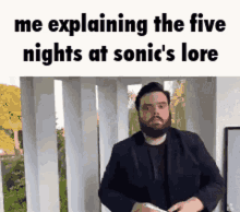 Me Explaning The Five Nights At Sonics Lore Fnas Sonic GIF - Me Explaning The Five Nights At Sonics Lore Fnas Sonic GIFs