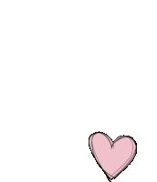 Heart Love Sticker - Heart Love Pink Stickers